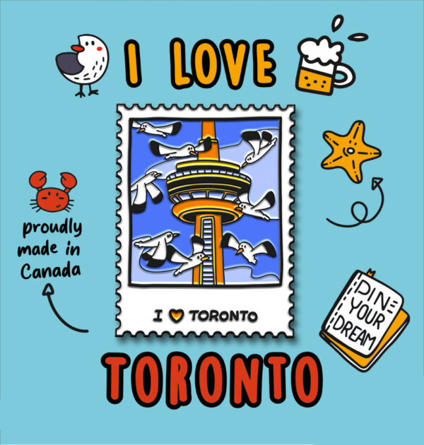 CN Tower-stamp